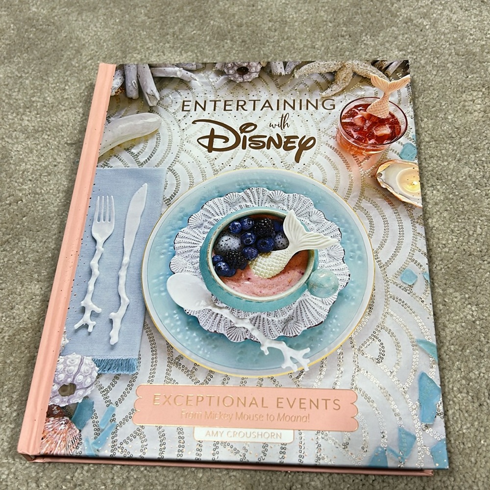 Entertaining with Disney cookbook